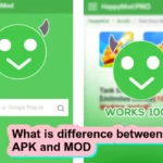 What is difference between APK and MOD
